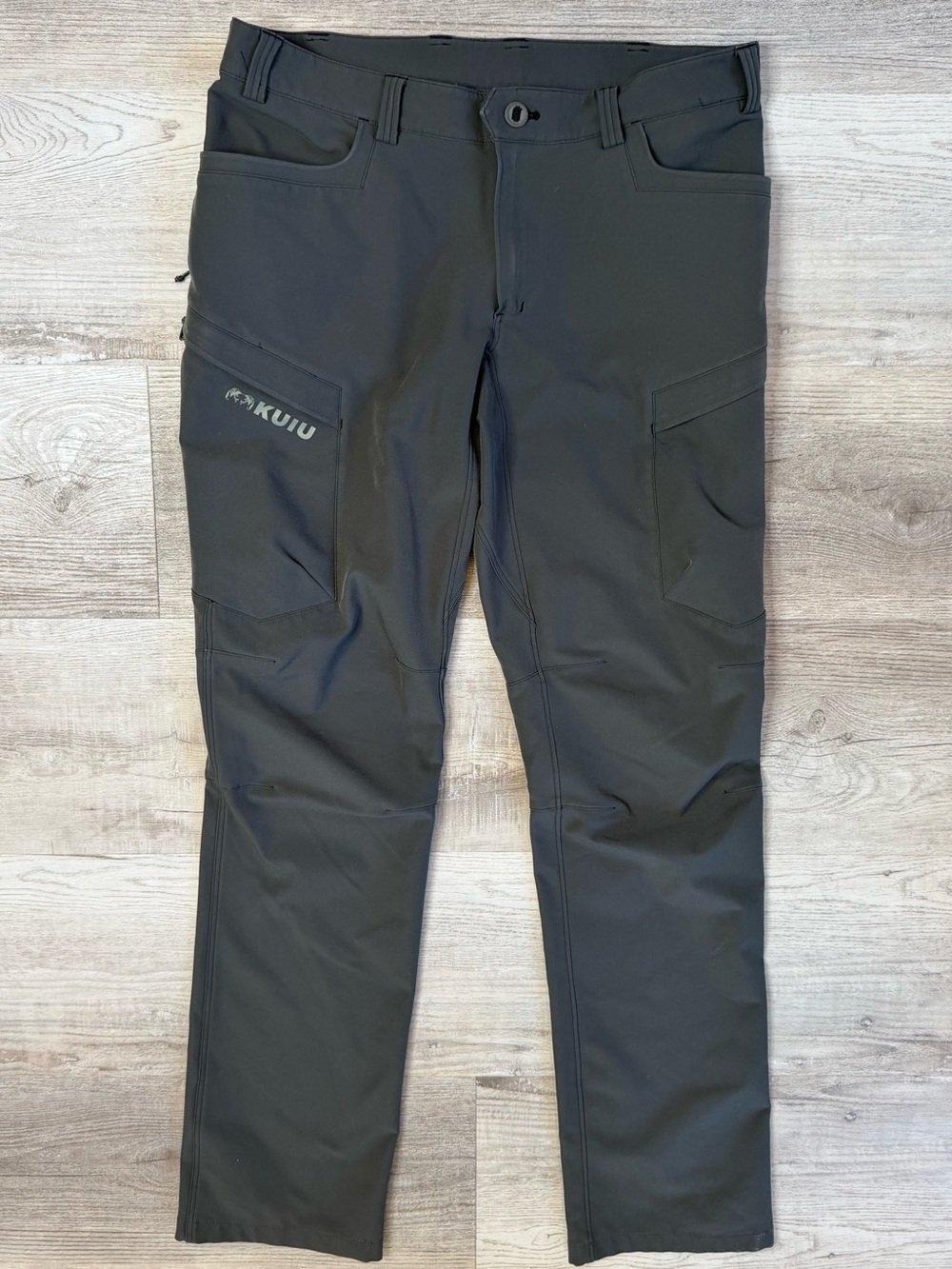 KUIU Attack Pant Stone Grey Mens Waist 36” Inseam 37” Hunting Outdoors